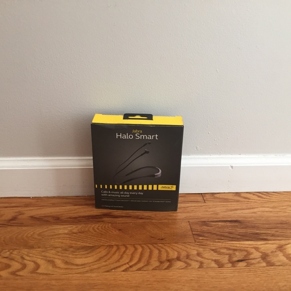 Jabra Halo Smart Stereo Wireless Bluetooth In-Ear Headphones silver - Picture 1 of 2